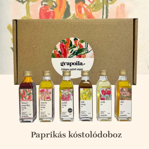 Selection box No.2, 6x40 ml cold-pressed oils