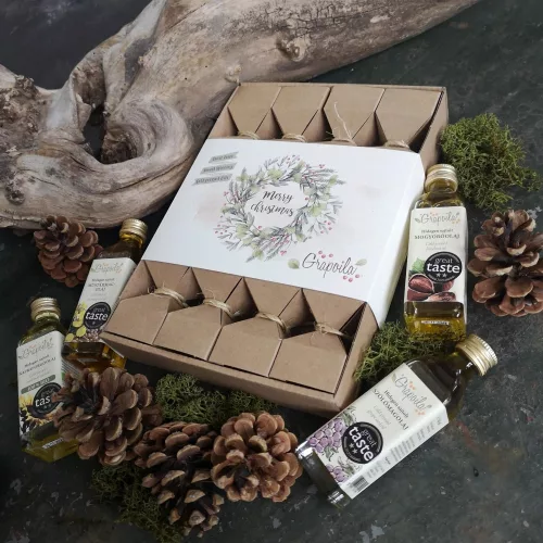 Christmas Crackers gift box - selection of Great Taste winner cold-pressed oils