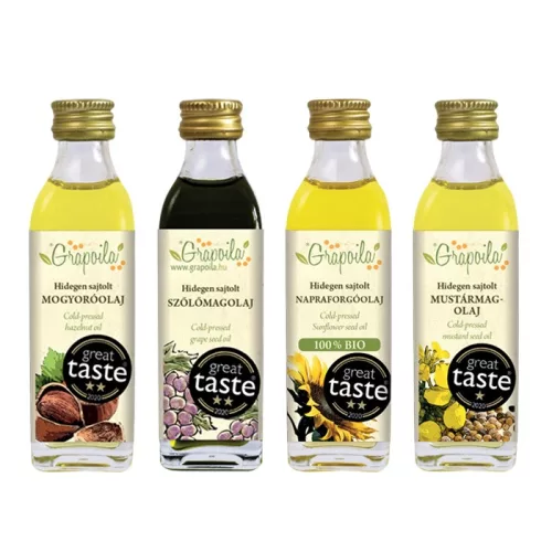 Christmas Crackers gift box - selection of Great Taste winner cold-pressed oils