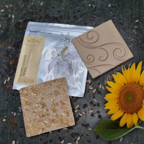 HARRER & GRAPOILA SUNFLOWER SEED VEGAN BAR, 50 g
