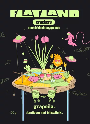 FLATLAND Crackers - CHIVES 