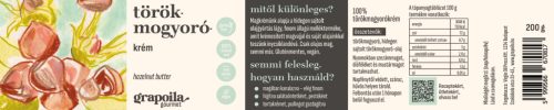 Törökmogyoró-krém 200 g