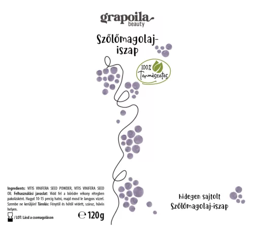 Grape seed oil mud 120 g