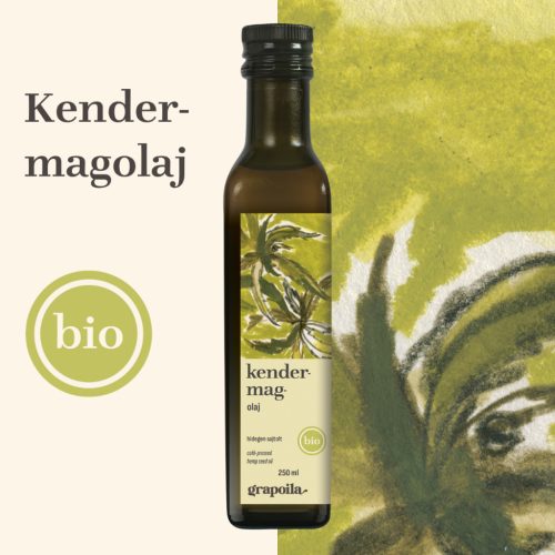 Kendermagolaj BIO 250 ml