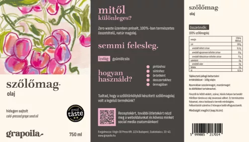 Grapeseed Oil 750 ml