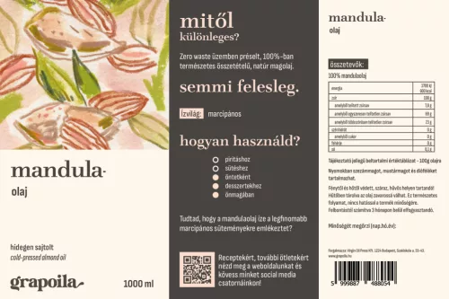 Almond oil 1000 ml