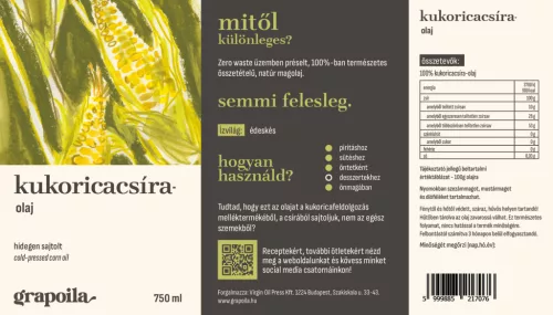 Corn Oil 750 ml