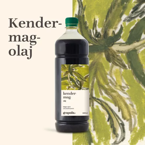 Hemp seed oil 1000 ml PET