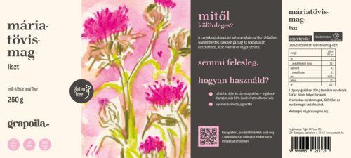 Máriatövismagliszt 250 g