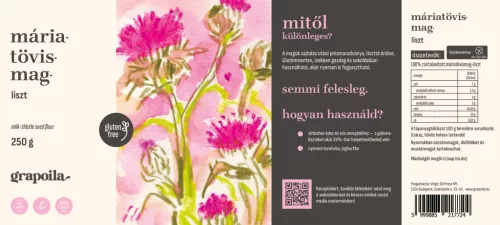 Milk thistle seed flour 250 g