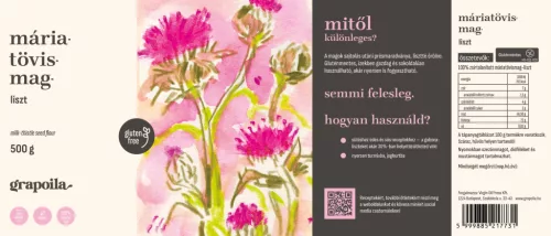 Milk thistle seed flour 500 g