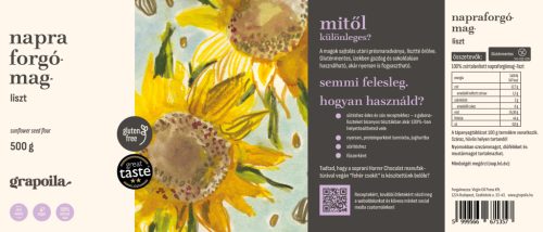 Napraforgómagliszt 500 g