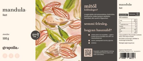 Mandulaliszt 500 g