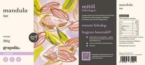 Mandulaliszt - zsírtalanított 250 g