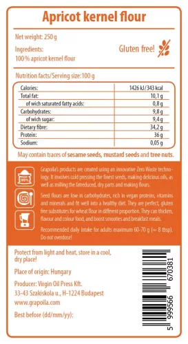 Apricot Kernel Flour 250 g