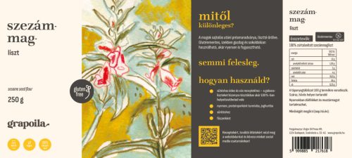 Szezámmagliszt 250 g