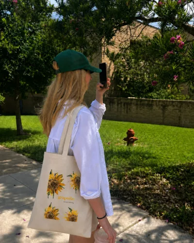 Sunflower Tote Bag