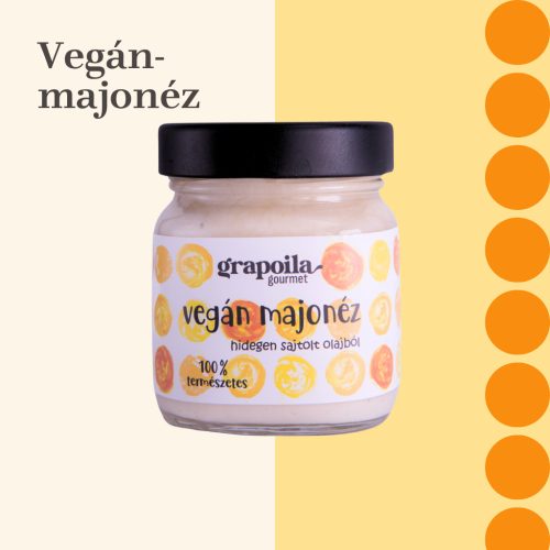 Grapoila Gourmet Vegán Majonéz, 200 g