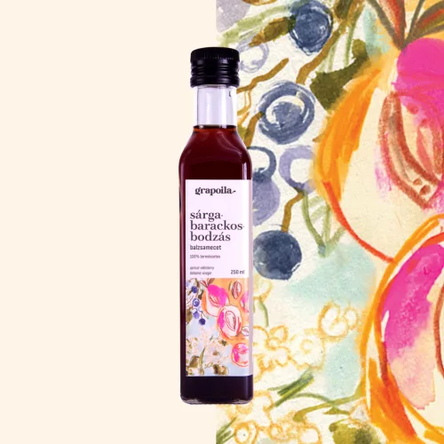 Balsamic vinegar with apricot and elderberry 