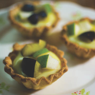 Gluten-Free Tartlets with Rosehip Seed Flour