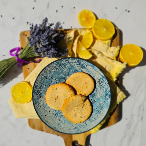 Lemon- Lavender Cookies