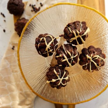 Mini Chocolate Bundt Cakes