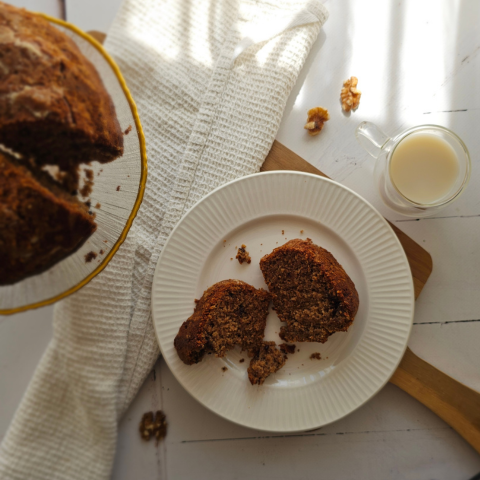 Datolyás-diós kuglóf