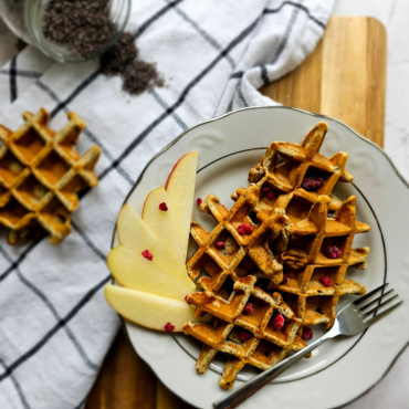 Poppy Seed Waffles