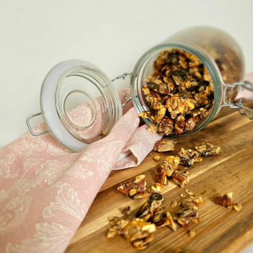 Tahini Banana Granola