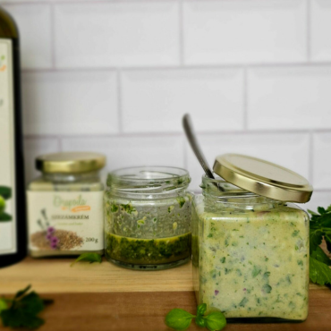 Chimichurri Sesame Cream