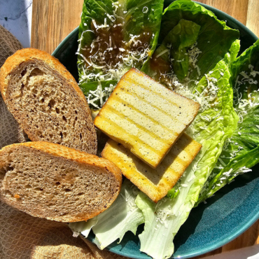 Vegetarian Caesar-Style Salad