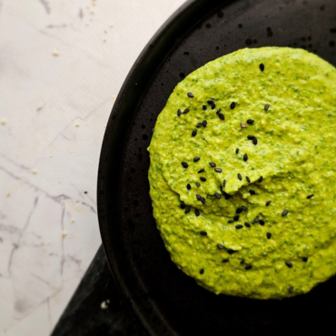 Tavaszi tökmagkrémes kence