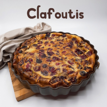 Cseresznyés clafoutis
